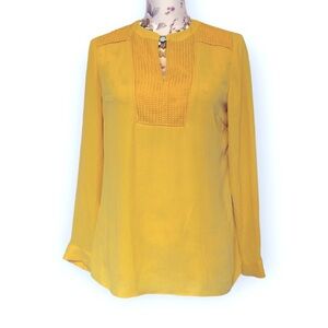 Talbots Yellow Blouse